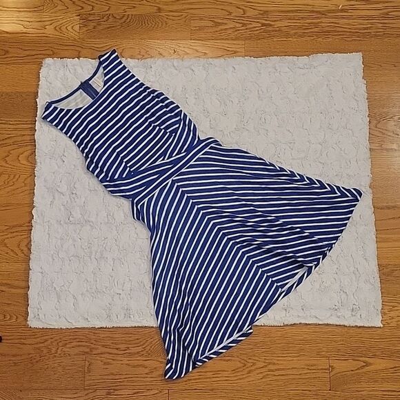 Xhilaration Blue/White Striped Dress, Women's Small, Excellent Condition! - Picture 1 of 11